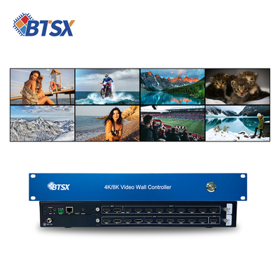 Controlador de pared de video profesional de 3840x2160p60 que admite 4 fuentes de entrada