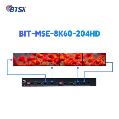 Controlador de pared de video Resolución máxima de entrada 1×2 7680×2160P60 Fuente de alimentación Adaptador de CC de 12 V/2 A incluido Procesamiento en tiempo real