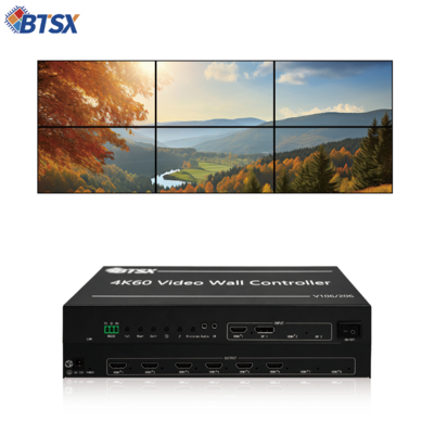 Procesador de Video Wall de Resolución Ultra Alta Definición para una Pantalla Dinámica y de Vanguardia