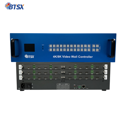 Controlador de pared de video 4K para pantallas profesionales con modo de control de puerto serie RS232 de profundidad de color de 8 bits