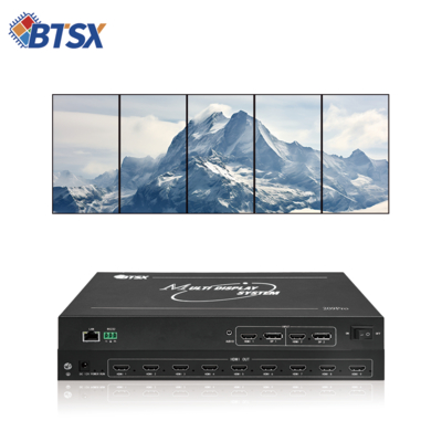 Bitvisus 4k 2x3 Video Wall Controller admite varias configuraciones de entrada / salida, adecuadas para entornos complejos
