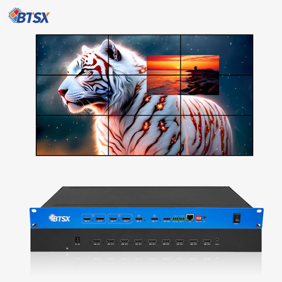 4K60 POP PIP 3x3 3x4 3x5 3x6 Procesador de pared de vídeo HDMI Conmutación sin fisuras
