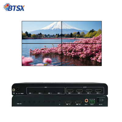 BIT-MSE-LT104PRO Extensor de pantalla múltiple soporte de audio HDMI y modo 2x1 con soporte de resolución de entrada