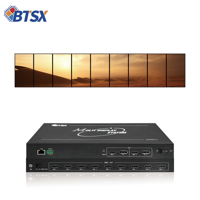 Solución premium de pantalla múltiple con HDCP 2.2 y controlador de pared de video 4k de conectividad versátil