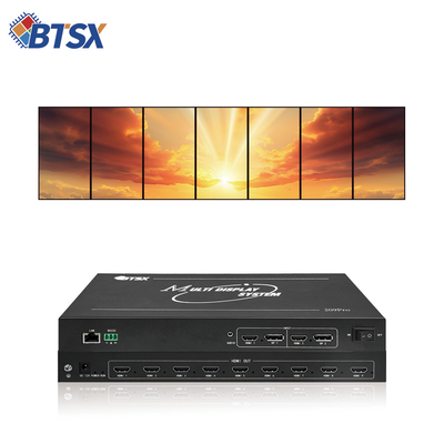 Solución premium de pantalla múltiple con HDCP 2.2 y controlador de pared de video 4k de conectividad versátil