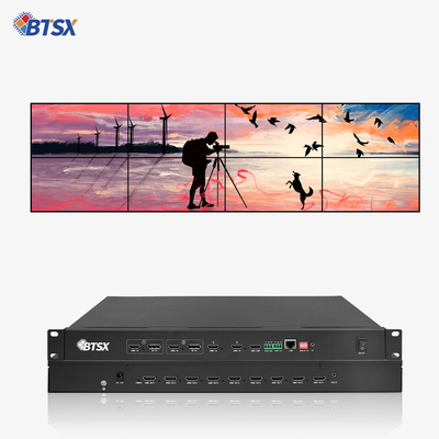 Procesador de vídeo 4K de Bitvisus 3x3 3x4 3x5 3x6 Controlador de pared de vídeo 9 HDMI1.3