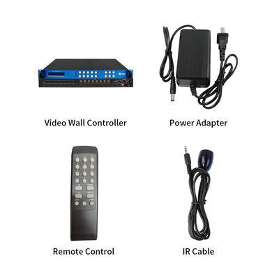 BIT-Ma-U1-MC0808 8x8 4K60 Switch de matriz HDMI con control IR de extracción de audio