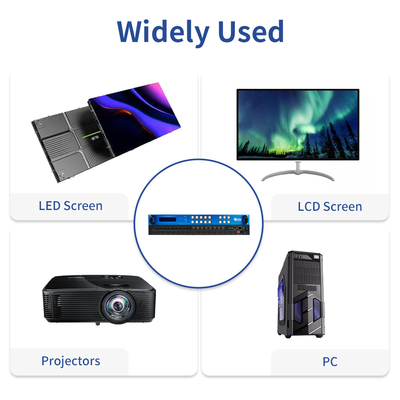 RS232 8 en 8 fuera Hdmi Matrix Switcher 3D Video Matrix Switcher 4x4 2x2 8x8