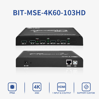 Bitvisus UHD 4K60 Controladores de pantalla múltiple de punto a punto Controlador de pared de video