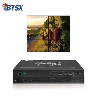 Bitvisus 4K60 PIP de punto a punto HDMI Procesador de pantalla múltiple Controlador de pared de video