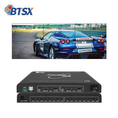 BIT-MSE-8K-208HD 1X1 1X2 1X3 1X6 2X1 2X2 2X4 Conmutador de vídeo 2 en 8 controlador de pared de vídeo