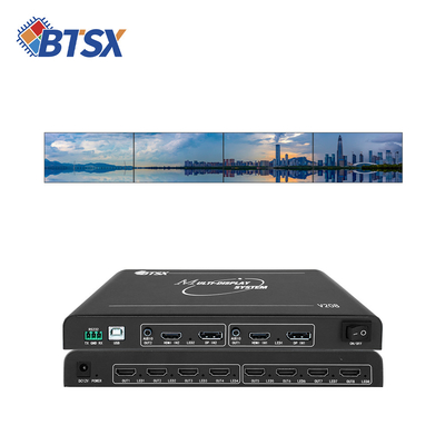 BIT-MSE-8K-208HD 1X1 1X2 1X3 1X6 2X1 2X2 2X4 Conmutador de vídeo 2 en 8 controlador de pared de vídeo