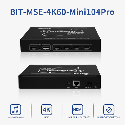 Control de pared de vídeo 4K60 Tiempo de respuesta de 6ms y modo de control IP para solución de pantalla
