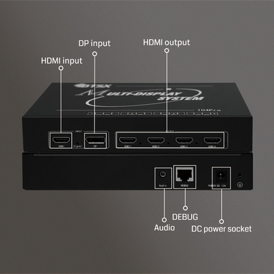 Control de pared de vídeo 4K60 Tiempo de respuesta de 6ms y modo de control IP para solución de pantalla