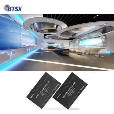 RS232 Extensor de fibra HDMI de transmisión transparente con KVM y ancho de banda de transmisión de 10.2G Bps