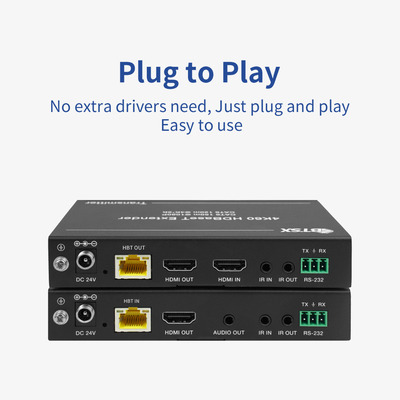 HDCP 2.2 / HDCP 1.4 Extensor de fibra HDMI 150m Extender las señales de audio y video