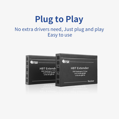 Transmisor de vídeo HDMI de red de 12 V de corriente continua 150M BIT-Ex-HBT-150