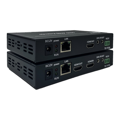 4K HDBT HDMI Extender 100m RJ45 Diseño del puerto de red Transmisor y receptor de video