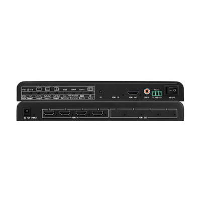 3840x2160@60Hz 4k HDMI Multi Viewer Switcher con divididor de pantalla de video de reloj