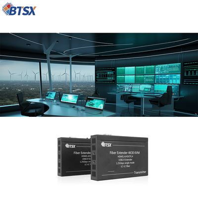 Extensor de fibra 4K HDMI bidireccional RS232 HDMI1.4 Protocolo de interfaz Actualice sus sensores industriales con un amplio rango de temperatura