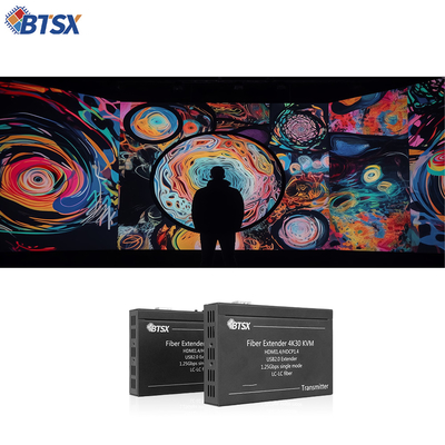 Extensor de fibra 4K HDMI bidireccional RS232 HDMI1.4 Protocolo de interfaz Actualice sus sensores industriales con un amplio rango de temperatura