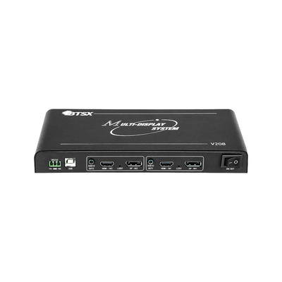 Controller de cambio de vídeo 2X4 4K 1X4 4x2 1X6 1X8 Procesador de pared de vídeo de televisión HDMI