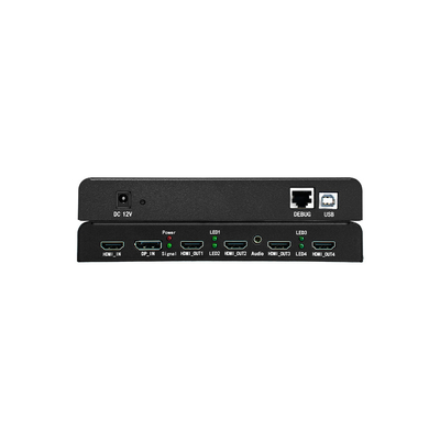 Controlador de pared de vídeo de pantalla múltiple con entrada HDMI / DP Bitvisus Edge Fusion Blending e interacción inmersiva