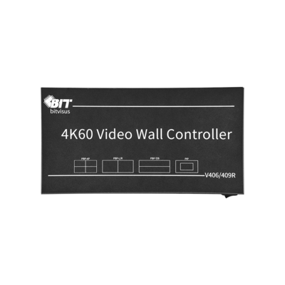 Bitvisus Pro Audio Video 1X6 6X1 3X2 Controlador de pared de vídeo 2X6 1X5 1X7 Procesador de pantalla HD