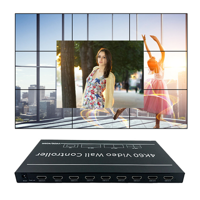 Saling 2x4 2x6 controlador de pared de vídeo HDMI TV procesador de empalme giratorio 1x9 3x3 3x6 HD