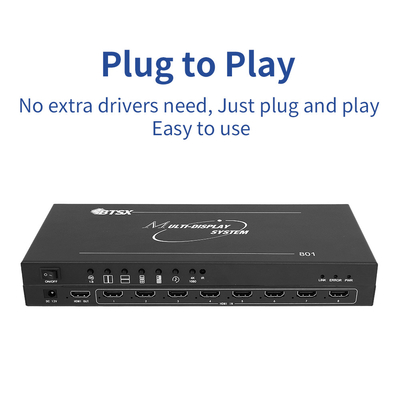3x2 1x5 1x7 2x2 HDMI Multi Viewer Punto a punto Conectar y reproducir 4K TV Video Switcher