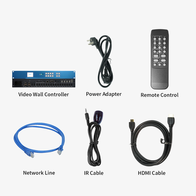 Controlador de Video Wall HDMI con Formato de Color RGB444 para Pantallas
