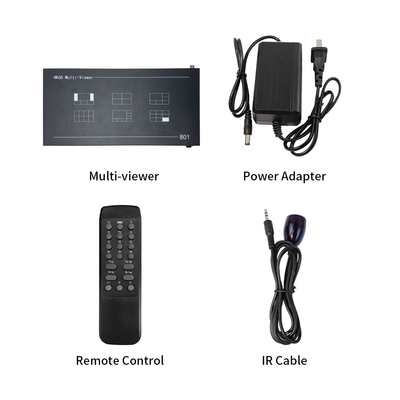 3.5mm Separación de audio LargeDisplayController 3840×2160P60 Resoluciones de entrada para entrada de audio profesional