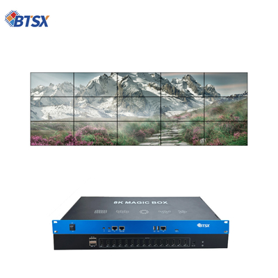 Bitvisus Creative Splicing 8K60 PIP Recorte de zoom de punto a punto Procesador de pared de video LCD LED