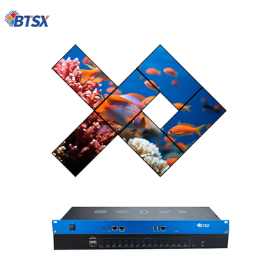Bitvisus Creative Splicing 8K60 PIP Recorte de zoom de punto a punto Procesador de pared de video LCD LED