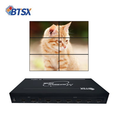 Procesador de pantalla múltiple 8K para proyección 4K Expansor de pantalla múltiple 8K con 1920x1080P120 Procesador de video multicanal 8K para centros de comando