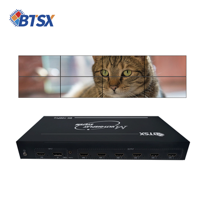Procesador de pantalla múltiple 8K para proyección 4K Expansor de pantalla múltiple 8K con 1920x1080P120 Procesador de video multicanal 8K para centros de comando
