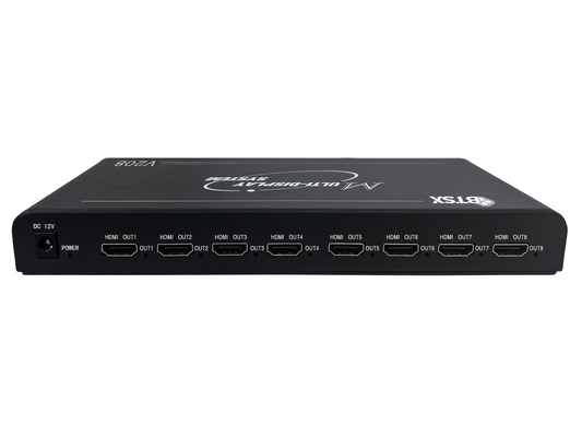 Controlador de pantalla Multi TV Bitvisus 8K que admite varias configuraciones de entrada/salida, adecuado para entornos complejos BIT-MSE-8K-208HD