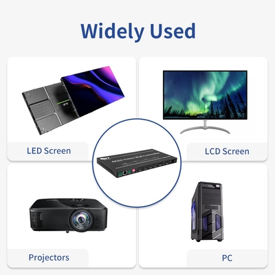 Procesador de Video Wall 4S para Empalme de Pantalla Vertical de los Más Vendidos en Tienda 1X7 1X4 1X3 BIT-VWC-409R