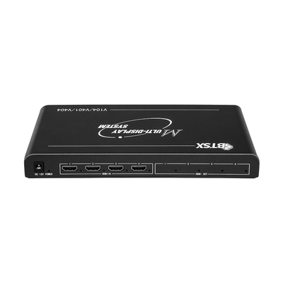 Solución de monitorización para conferencias de seguridad HDMI itvisus 4x1, 4 entradas y 1 salida, 4K60, vistas múltiples, adaptador de conmutación de pantalla multivisor