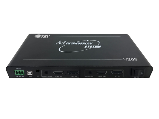 Divisor de Video Wall Bitvisus 8K Soporta Varias Configuraciones de Entrada/Salida, Adecuado Para Entornos Complejos BIT-MSE-8K-208HD