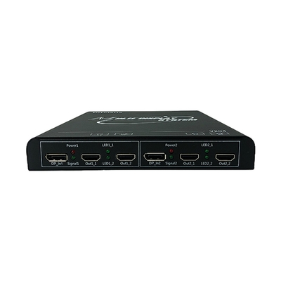 Dispositivo de audio, video e iluminación profesional Bitvisus 8k 1x1 1x2 2x1 2x2 1x4 Procesador de video con empalme multipantalla EDID programable BIT-MSE-8K-204HD