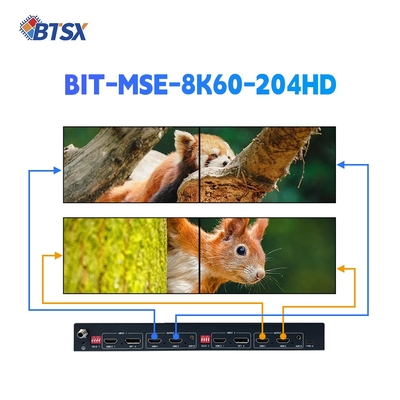 Controlador de Video Wall HDMI con Formato de Color YUV422 2×Interfaces de Entrada HDMI 2.1 para Soluciones de Pantalla Personalizadas