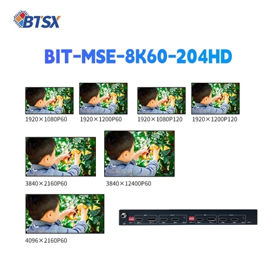 Controlador de pared de video 4K profesional con 4x HDMI 2.0 para contenido dinámico