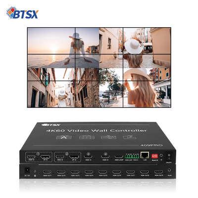 Controlador de pared de vídeo de pantalla avanzada para gestión y control de contenido dinámico