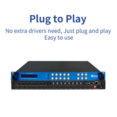 Conmutador Matrix HDMI Bitvisus 8x8 4K 60Hz con Splitter HDCP2.2/1.4 Smart EDID Control IR RS232 TCP/IP BIT-Ma-U1-MC0808