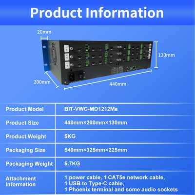 Obtenga un rendimiento de audio superior con nuestro HDMI Matrix Switcher 5.7 KG y HDMI Output Audio sin comprometer la calidad