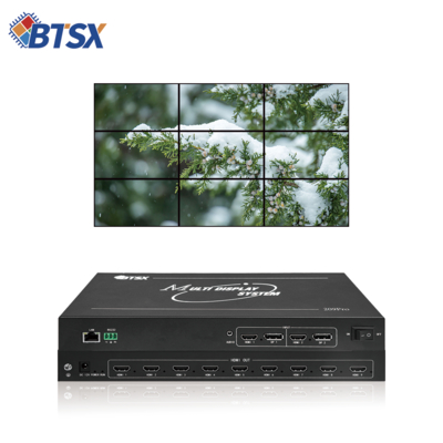 Bitvisus 4k 2x3 Video Wall Controller admite varias configuraciones de entrada / salida, adecuadas para entornos complejos