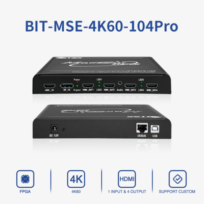 Bitvisus UHD WUXGA Proyección Mapping Fusión de Bordes Mezcla Interactiva Inmersiva Expansor Multi-pantalla Controlador de Video Wall
