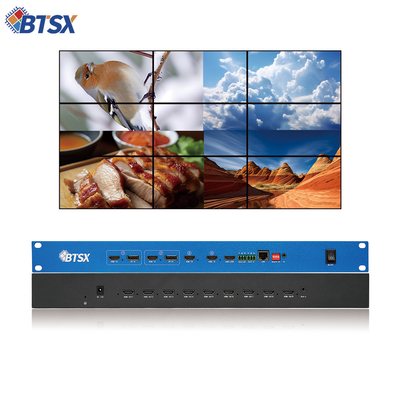 Procesador de vídeo 4K HDMI 3x3 3x4 3x5 3x6 controlador de pared de vídeo LCD LED