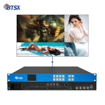 Bitvisus 3840x2400 60Hz 4x4 2x2 1x4 4x1 Roaming PIP Matrix Switcher Procesador de vídeo
